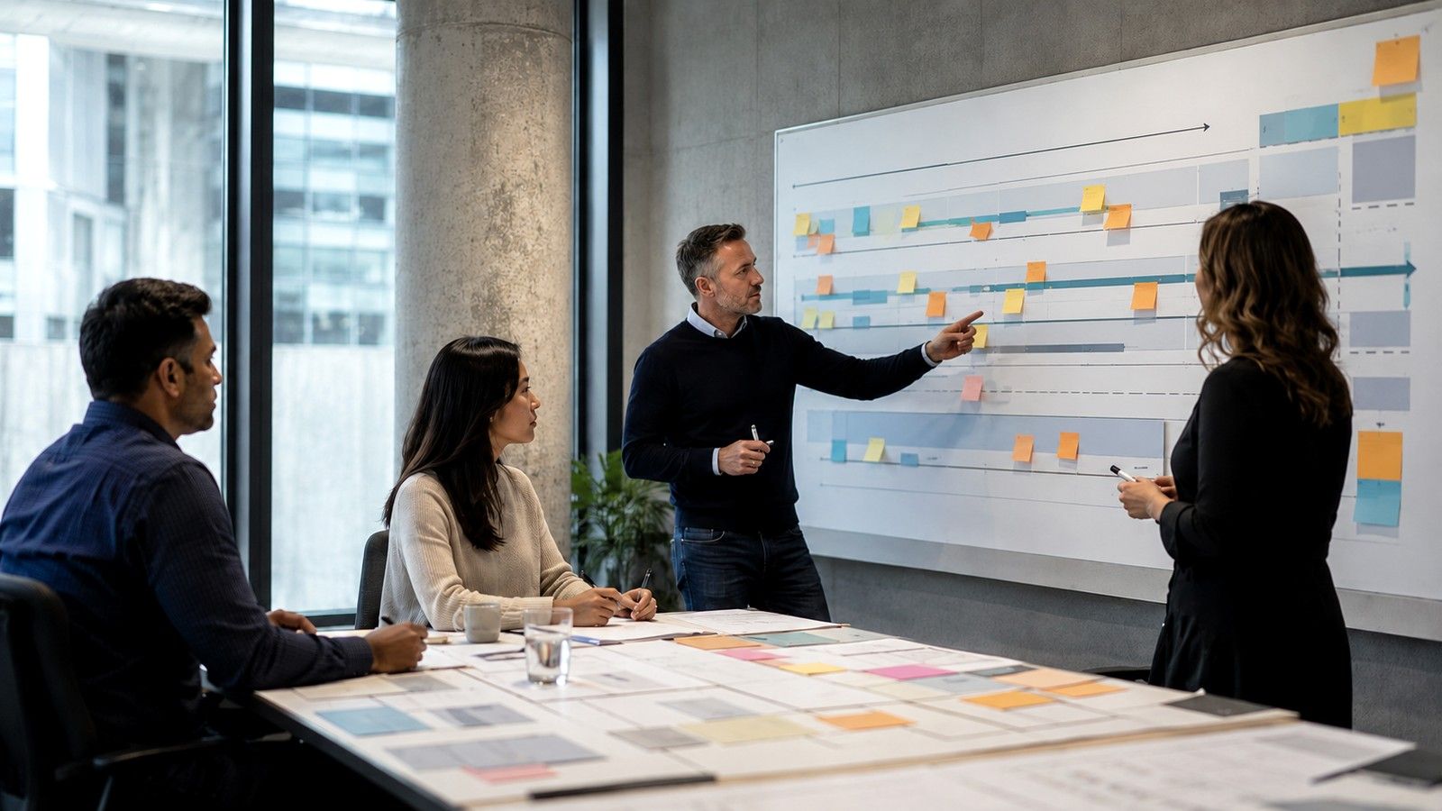 Embedded RPO recruiting team at a planning board
