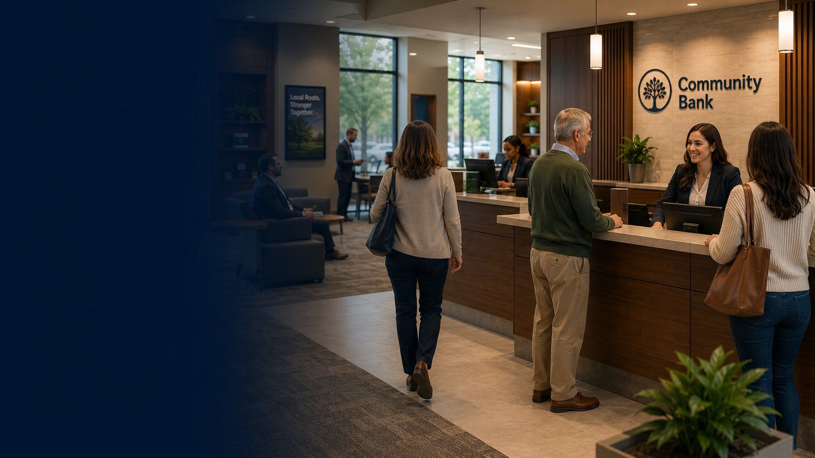 Community bank branch